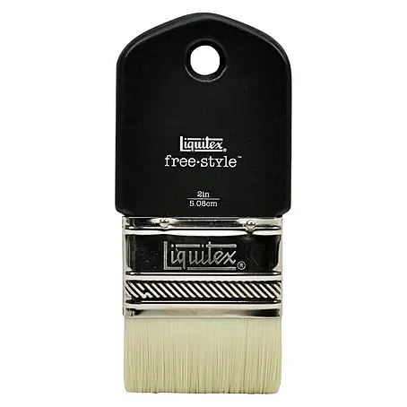 Liquitex Basics Schablonierpinsel Paddle