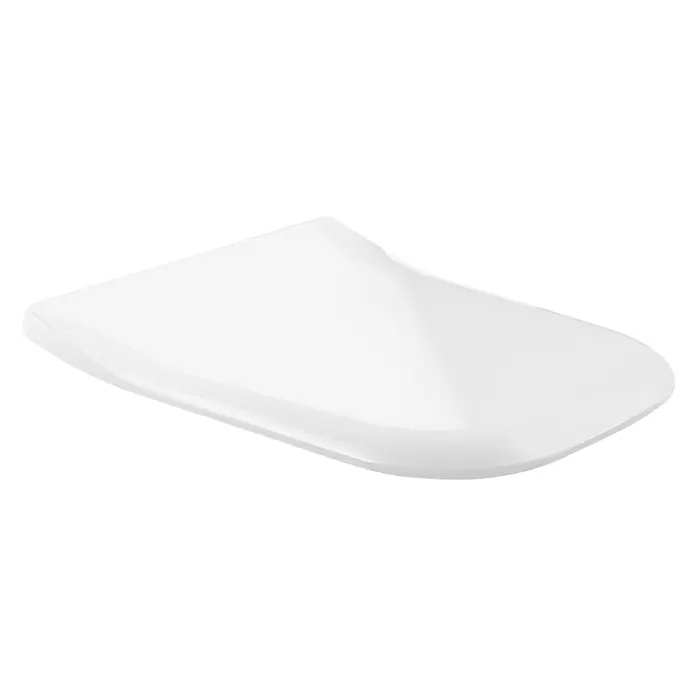 Villeroy & Boch Joyce WC-Sitz Slimseat - Duroplast, Weiß, Mit Absenkautomatik - Elegante weiße WC-Brille im modernen Design. Die schlichte Form und das hochwertige Material machen sie zu einem Blickfang im Badezimmer.