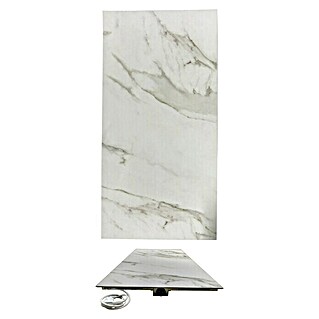 Jollytherm Calentador cerámico por infrarrojos (An x Al: 600 x 1.200 mm, 1.100 W, Blanco, gris)
