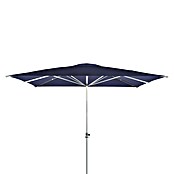 Doppler Alu Expert Sonnenschirm Teleskop  (Dunkelblau, 350 x 350 cm)