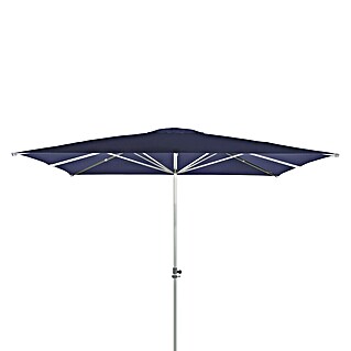 Doppler Alu Expert Marktschirm Teleskop (Dunkelblau, Bespannungsmaß (L x B): 350 x 350 cm)