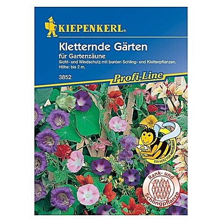 Kiepenkerl Profi-Line Blumensamen Kletternde Gärten (Verschiedene Sorten, Mehrfarbig)