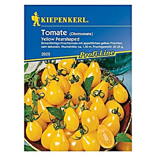 Kiepenkerl Profi-Line Gemüsesamen Tomate (Pearshaped, Solanum lycopersicum, Erntezeit: Juli - Oktober)