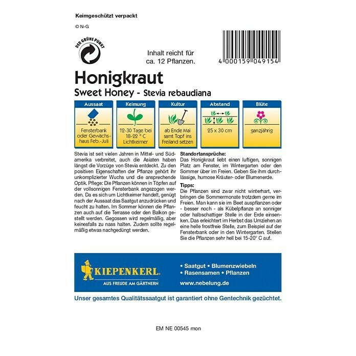 HONIGKRAUT          SWEET HONEY