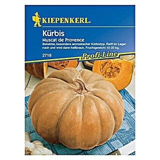 Kiepenkerl Profi-Line Gemüsesamen Kürbis (Muscat de Provence, Cucurbita maxima, Erntezeit: September)