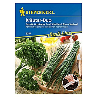 Kiepenkerl Profi-Line Kräutersamen Duo (Verschiedene Sorten, Saatzeit: März, Erntezeit: Mai)