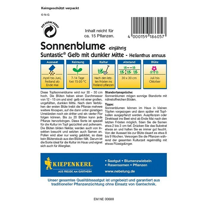 SONNENBLUME         SUNTASTIC F1