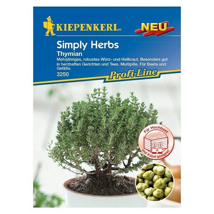 Kiepenkerl Profi-Line Kräutersamen Thymian Simply Herbs 