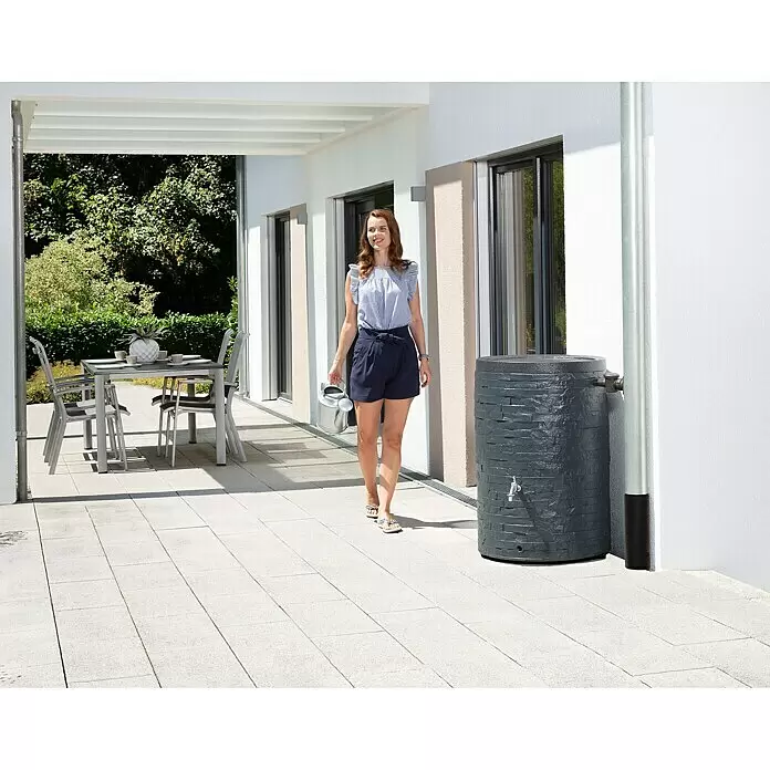 Garantia Classic Line Regenspeicher Muro - 260 l, Graphit - Stimmungsaufnahme