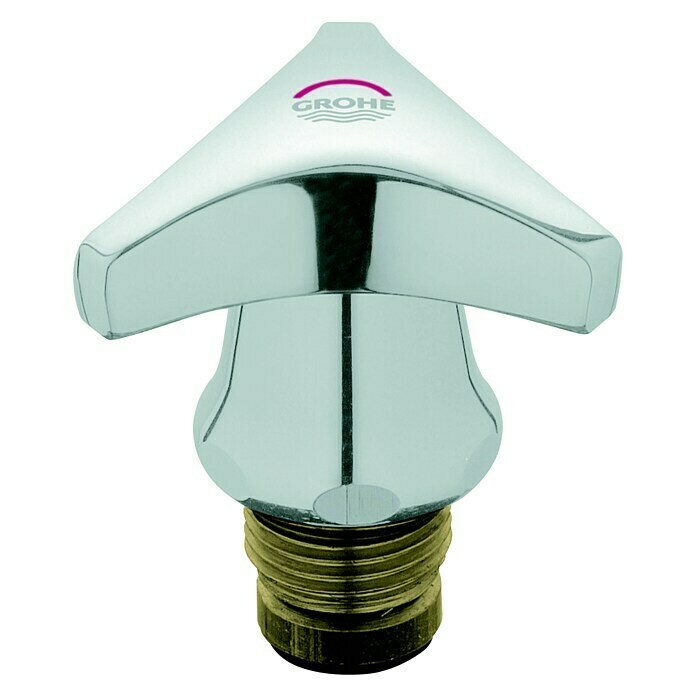 Grohe Hahnoberteil Atlanta Trecorn (½″, Chrom/Rot) | BAUHAUS