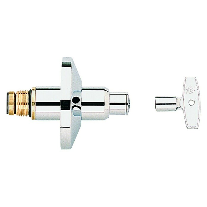 Grohe Steckschlüssel (Chrom, Anschlussgewinde: ½″) | BAUHAUS