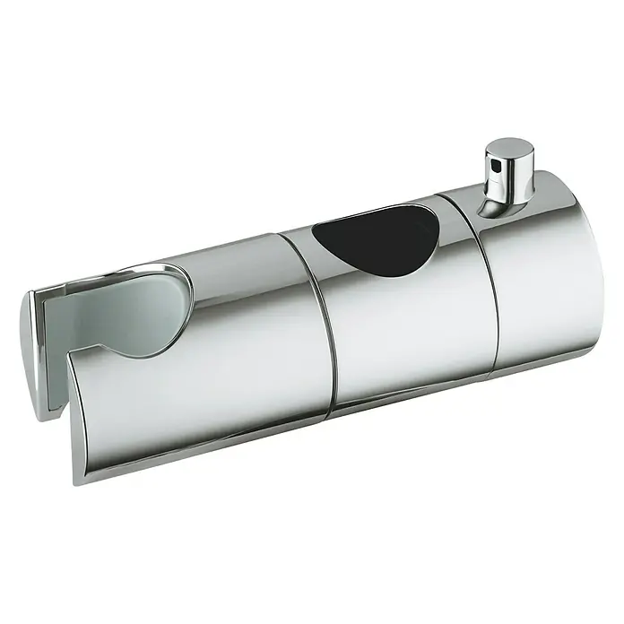 Grohe Konusgleiter - Chrom, Passend für: Brausestangen 22 mm - Ein verchromter Brausehalter mit verstellbarem Knopf, der die Duschpositionierung für ein entspannendes Duscherlebnis ermöglicht.