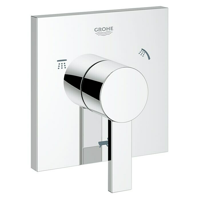 Grohe Allure UP-BrausearmaturChrom, Glänzend Diagonal View