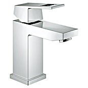 Grohe Eurocube Waschtischarmatur S-Size (Chrom, Glänzend, Ohne Zugstange, Mit Durchflussbegrenzung) | BAUHAUS