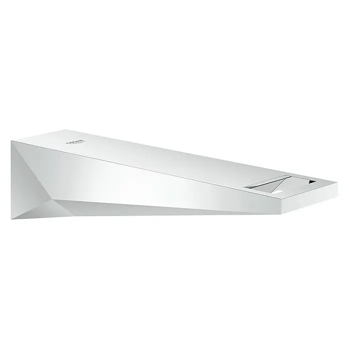 Grohe Allure Brilliant UP-Wanneneinlauf - Chrom, Glänzend - Ein futuristischer, an der Wand montierter Grohe-Wasserhahn mit einem einzigartigen, geometrischen Design. Hochwertige Badarmatur für moderne Badezimmer.