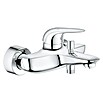 Grohe Eurostyle Solid Badewannenarmatur (Ausladung Armatur: 185 mm, Chrom, Glänzend) | BAUHAUS
