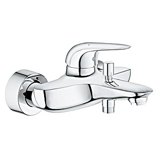 Grohe Eurostyle Solid Badewannenarmatur (Ausladung Armatur: 185 mm, Chrom, Glänzend)