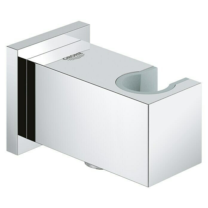 Grohe Euphoria Cube BrausehalterMetall, Chrom Diagonal View