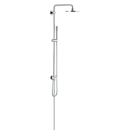 Grohe Duschsystem Rainshower 210 - Lochabstand: 101,1 cm, Anzahl