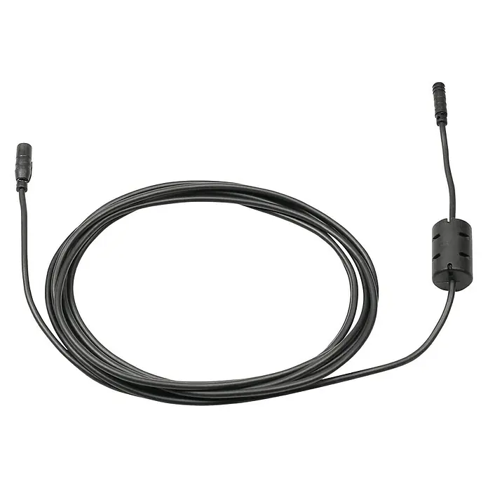 Grohe Verlängerungskabel Universal - 10 m - Schwarzes Kabel mit Ferritkern und zwei Steckern, für elektronische Geräte. Ideal für störungsfreie Verbindungen.