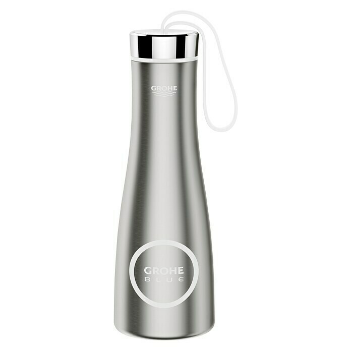 Grohe Blue Thermo-Trinkflasche (0,45 l, Edelstahl) | BAUHAUS