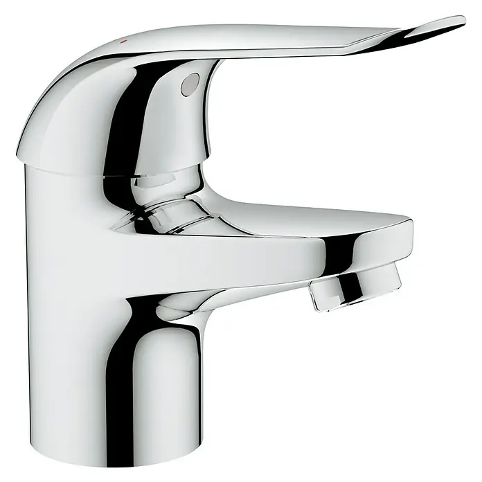 Grohe Euroeco Special Waschtischarmatur - Chrom, Glänzend, Ohne Zugstange - Glänzender Chrom-Wasserhahn mit modernem Design. Ideal für jedes Badezimmer und jede Küche.