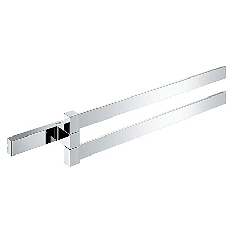 Grohe Selection Cube Handtuchhalter (2-armig, Chrom, Glänzend)