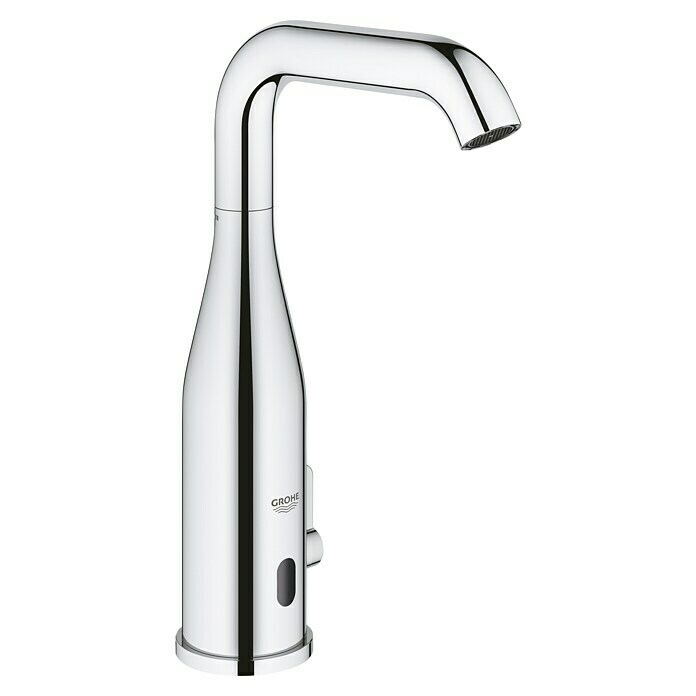 Grohe Essence Waschtischarmatur mit Temperaturregulierung, netzbetrieben (Infrarot-Elektronik, Chrom) | BAUHAUS