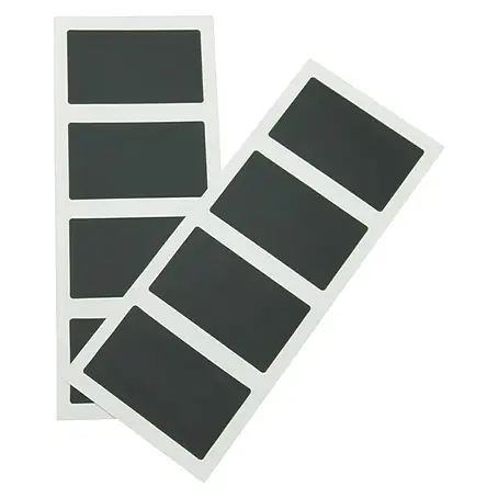 Etiqueta autoadhesiva Pizarra Rectangular