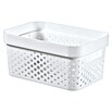 Curver Aufbewahrungsbox Infinity (L x B x H: 26 x 17,5 x 12,3 cm, Kunststoff, Weiß) | BAUHAUS
