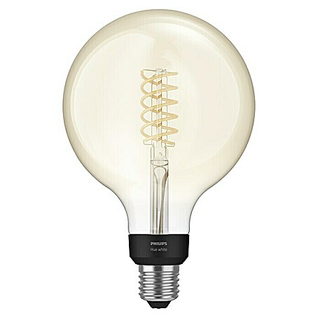 Philips Hue LED-Lampe Smart Vintage E27 (E27, Dimmbar, 550 lm, 7 W, Lampenbezeichnung: G125)