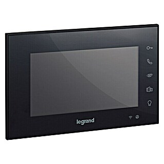Legrand Videoportero en color Easy kit connected (Negro, Casa unifamiliar, Tipo de pantalla: Pantalla LCD)