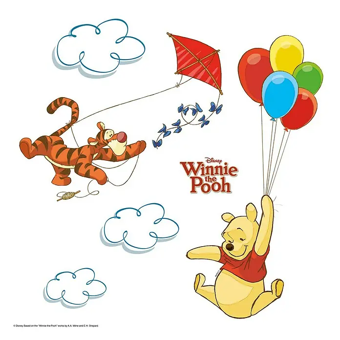 Komar Fenstersticker Winnie Pooh
