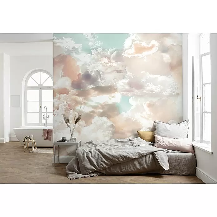 Komar Fototapete Clouds - 7 -tlg., B x H: 350 x 250 cm, Vlies - Stimmungsaufnahme