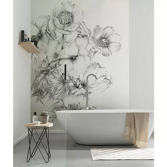 Komar Fototapete Embroidery - 2 -tlg., B x H: 184 x 248 cm, Vlies - Stimmungsaufnahme