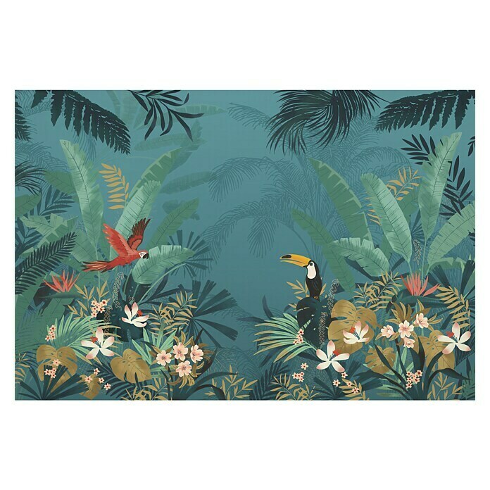 Komar Fototapete Enchanted Jungle (B x H: 350 x 250 cm, Vlies) | BAUHAUS