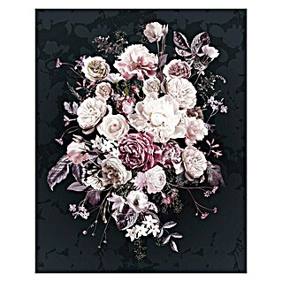 Komar Fototapete Bouquet Noir  (4 -tlg., B x H: 200 x 250 cm, Vlies)
