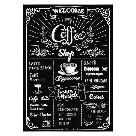 Komar  Dekosticker Coffeeshop