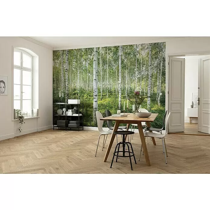 Komar Fototapete Sunny Day - 8 -tlg., B x H: 368 x 254 cm, Papier - Stimmungsaufnahme