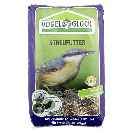 Vogelglück  Wildvogelfutter Streufutter