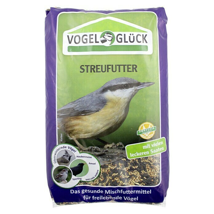 Vogelglück Wildvogelfutter Streufutter2,5 kg Front View