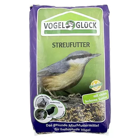 Vogelglück  Wildvogelfutter Streufutter