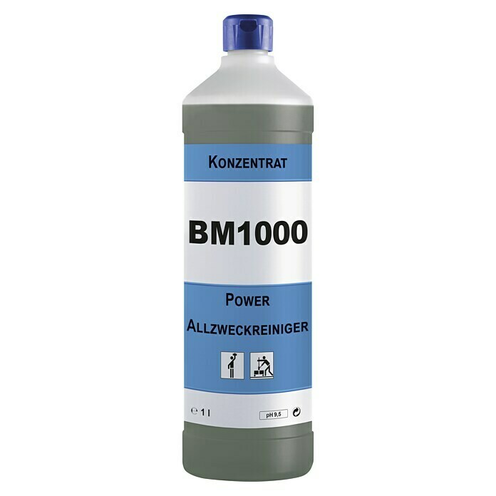 BAUHAUS BM1000 Allzweckreiniger Power1 l, Flasche Front View