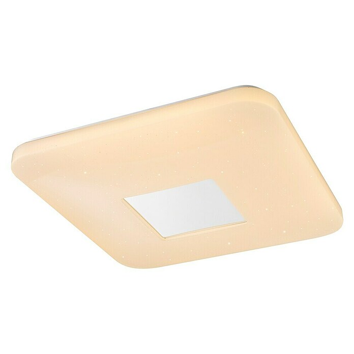 Globo LED stropna svjetiljka  (24 W, D x Š x V: 43,5 x 43,5 x 6,5 cm, Bijele boje, Topla bijela) | BAUHAUS
