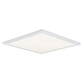 Globo LED stropna svjetiljka Rosi (30 W, D x Š x V: 45 x 45 x 5,5 cm, Bijele boje, Opal, Topla bijela)