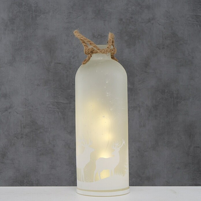 Bottiglia di vetro a LED Ludwig