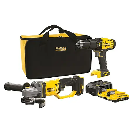 Stanley Fatmax V20 Juego de máquinas SFMCK471D2S-QW