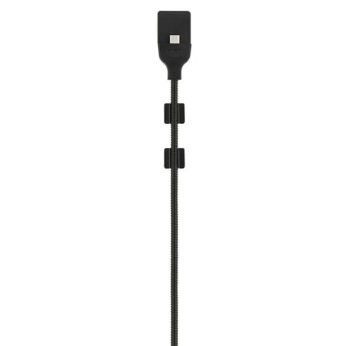 T'nB Cable USB - Largo: 60 cm, Conexión USB-C - La imagen muestra un cable de carga Lume Cube Panel Go, destacando su diseño compacto y la gestión práctica del cable.