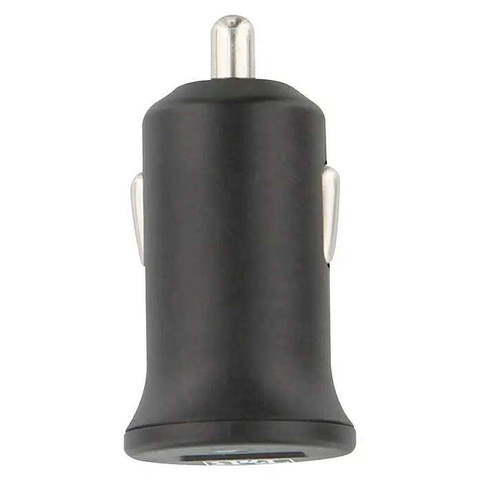 T'nB Kit manos libres con cable Jack - Frecuencia: 50 Hz - 16 Hz - Un adaptador negro para el encendedor del coche con contactos plateados para cargar dispositivos.