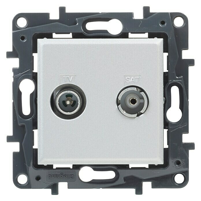 Interruptor-Conmutador Aluminio 665301 Legrand Niloé 